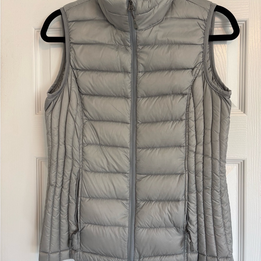 Weatherproof Silver Puffer Vest